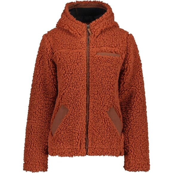 Obermeyer Women's‎ Amelia Sherpa Jacket in Terracotta Size Large - Picture 1 of 10